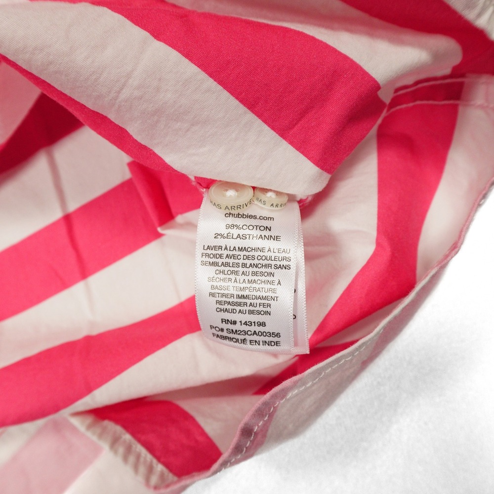 CHUBBIES‎ Men's M American Flag Print Short Sleeve Casual Button Down Shirt USA - Picture 5 of 7